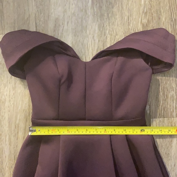 ASOS aubergine formal dress - Picture 13 of 15